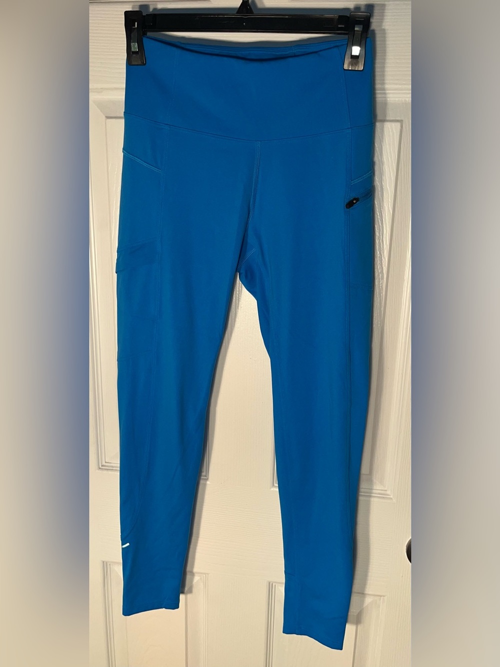Women’s Stio Glide High Rise Tech Tight Leggings Size Small S Blue Nylon Blend